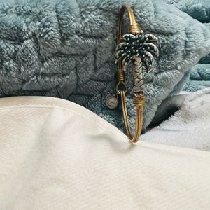 Palm Tree Bangle Bracelet